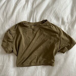 SKIMS fits everybody ultra cropped t shirt xxs